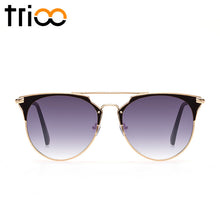 Mirror Cat Eye Sunglasses