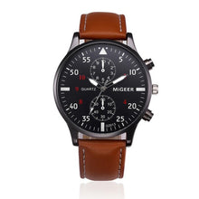 THE QUARTZ LEATHER WATCH