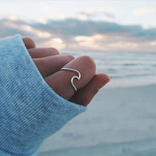 TROPICALBLUES WAVE RING